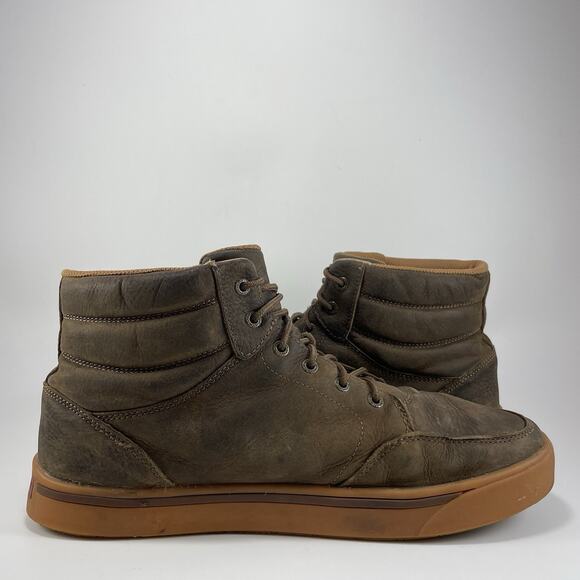 Twisted X Work 6” Shoes Kicks Leather Mens Size 11.5 W Wide Brown MCA0080 - Picture 4 of 11